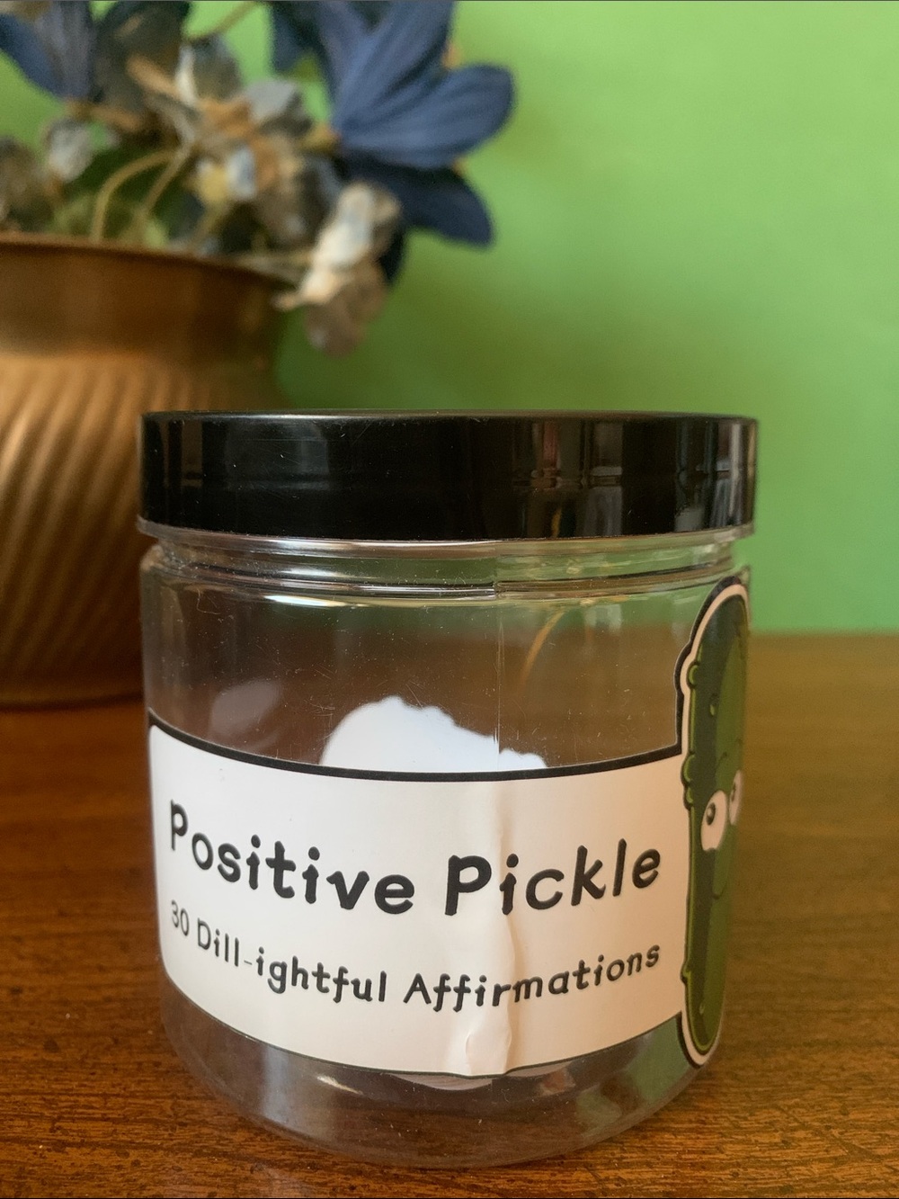 NWOT 365 Affirmations Positive Pickle 30-Dill-ightful Affirmations